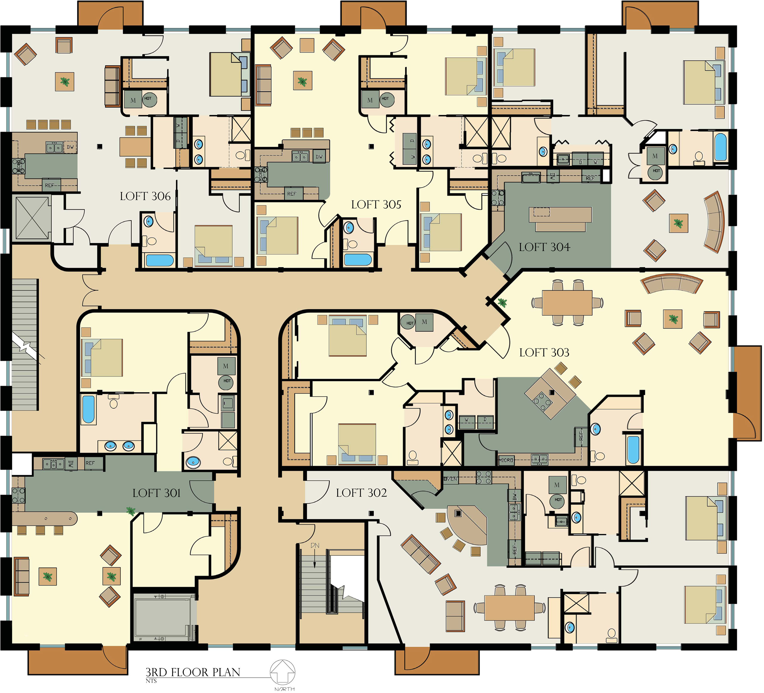 3rd floor blueprint plans